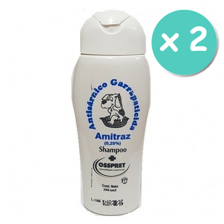 Osspret Shampoo Amitraz x 250 ml